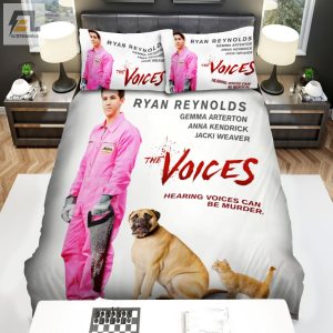 The Voices 2014 Poster Ver2 Bed Sheets Spread Comforter Duvet Cover Bedding Sets elitetrendwear 1 1