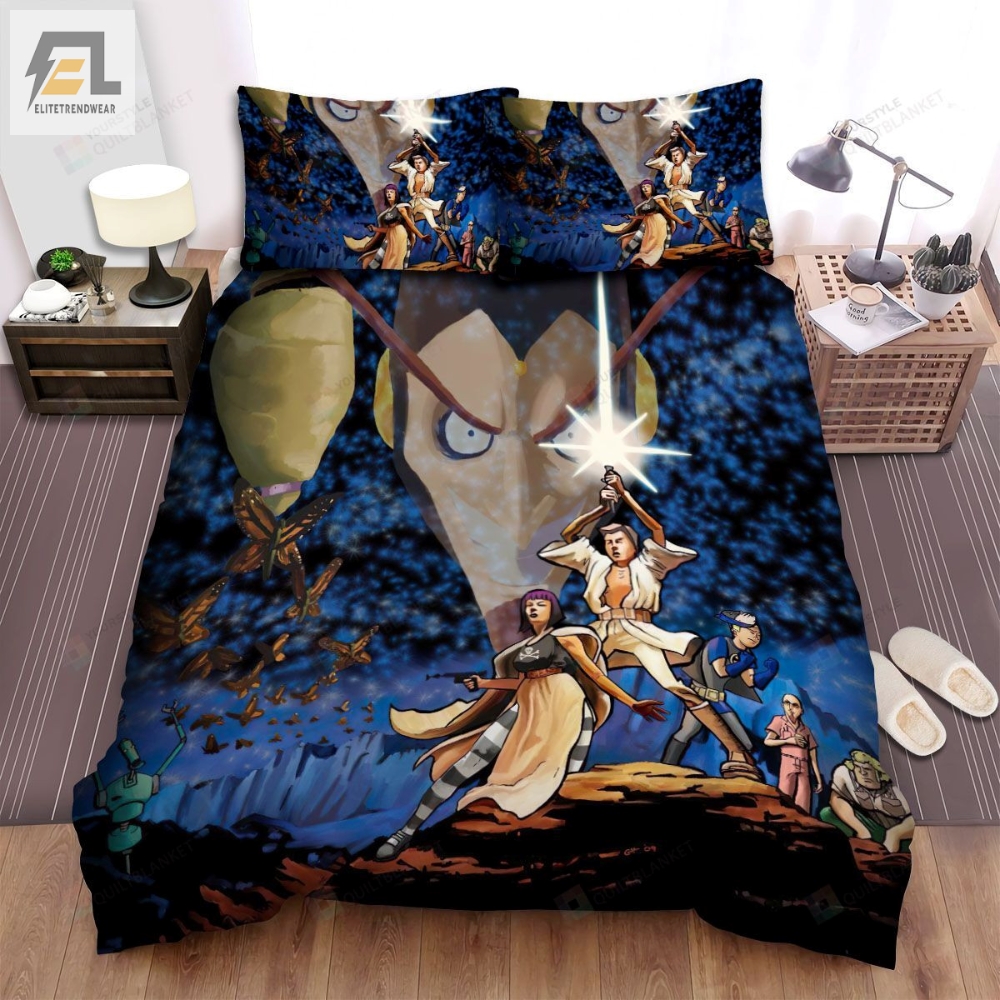 The Venture Bros In Star War Poster Style Bed Sheets Spread Duvet Cover Bedding Sets 
