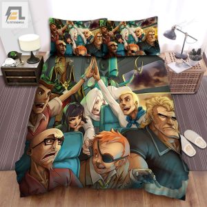 The Venture Bros Characters In A Car Artwork Bed Sheets Spread Duvet Cover Bedding Sets elitetrendwear 1 1