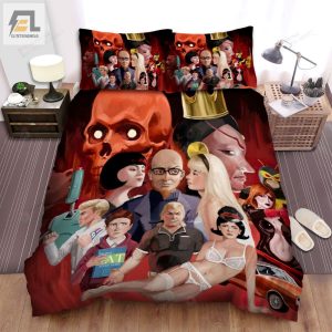The Venture Bros Characters Art Painting Bed Sheets Spread Duvet Cover Bedding Sets elitetrendwear 1 1