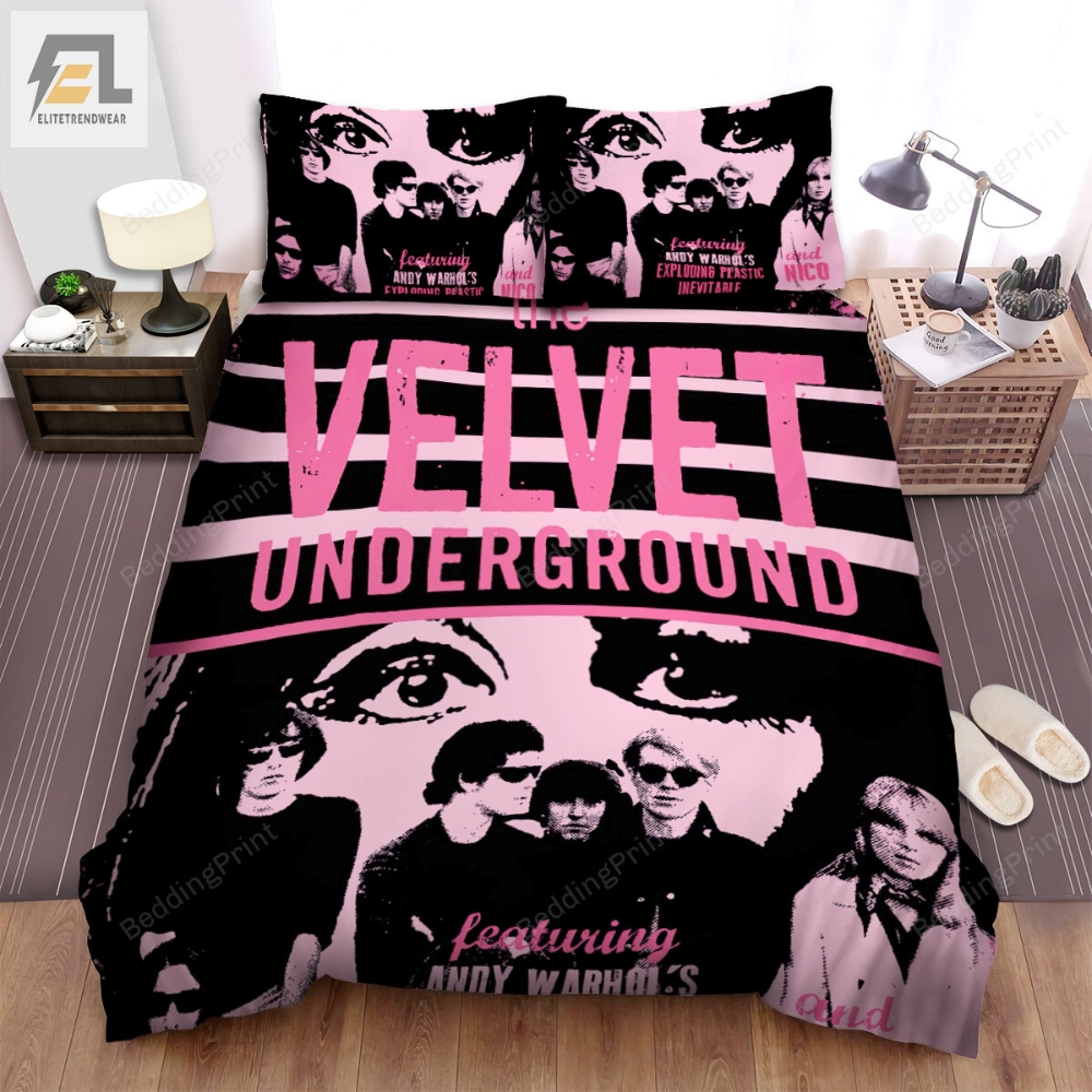 The Velvet Underground Poster Art 9 Bed Sheets Duvet Cover Bedding Sets 
