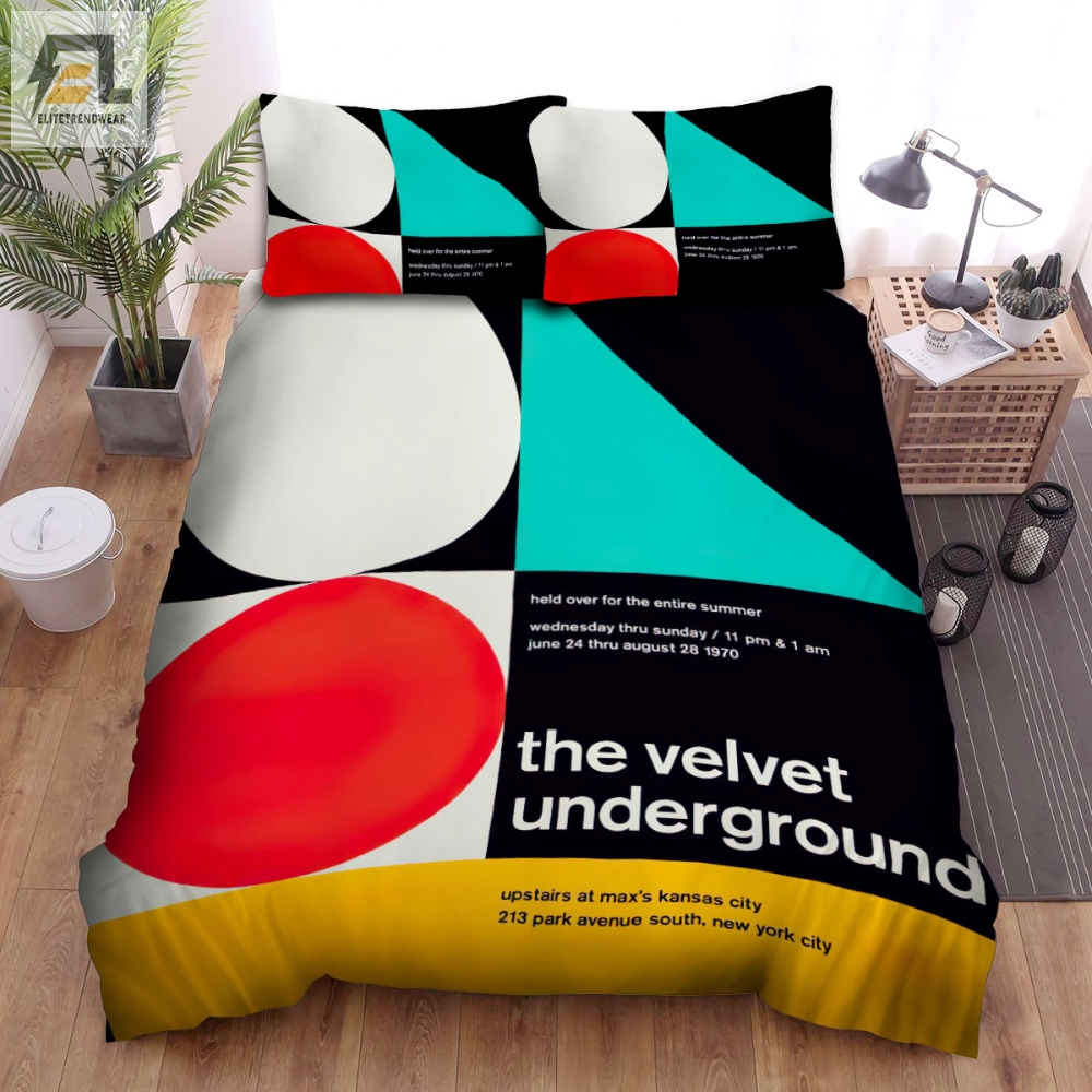 The Velvet Underground Poster Art 5 Bed Sheets Duvet Cover Bedding Sets 