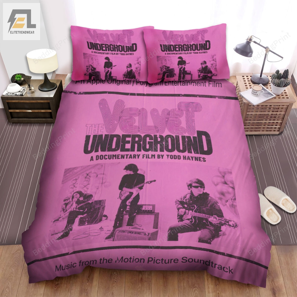 The Velvet Underground Poster Art 4 Bed Sheets Duvet Cover Bedding Sets 