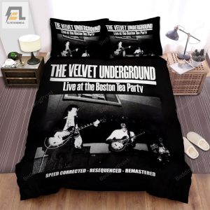 The Velvet Underground Live At The Boston Tea Party Album Bed Sheets Duvet Cover Bedding Sets elitetrendwear 1 1