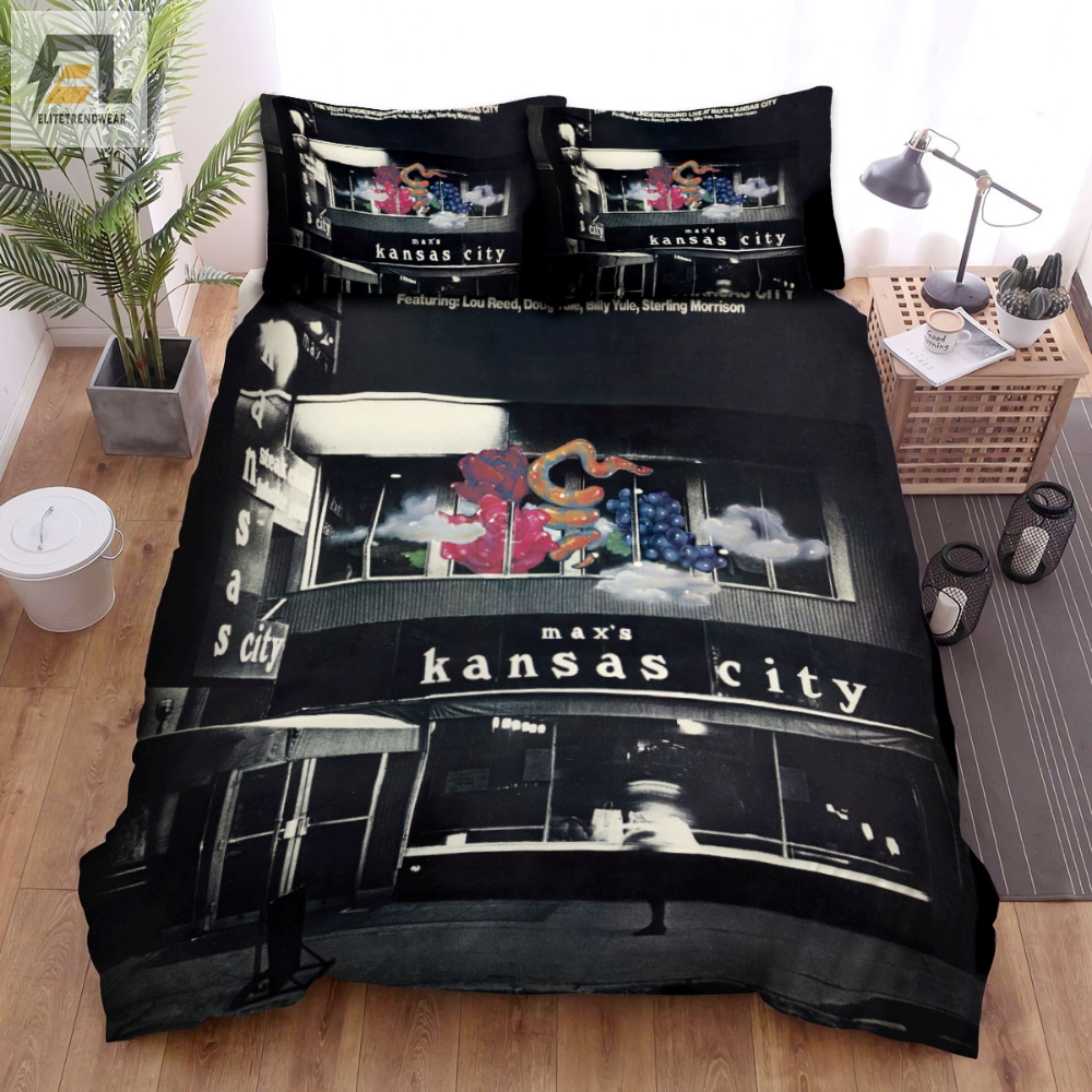 The Velvet Underground Live At Maxâs Kansas City Bed Sheets Duvet Cover Bedding Sets 
