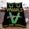 The Vandals Music Peace Thru Vandalism Album Bed Sheets Spread Comforter Duvet Cover Bedding Sets elitetrendwear 1