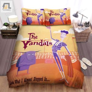 The Vandals Music Look What I Almost Stepped Ina Album Bed Sheets Spread Comforter Duvet Cover Bedding Sets elitetrendwear 1 1