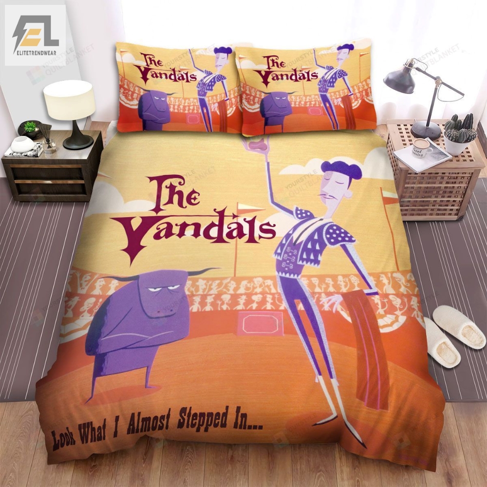 The Vandals Music Look What I Almost Stepped Inâ Album Bed Sheets Spread Comforter Duvet Cover Bedding Sets 