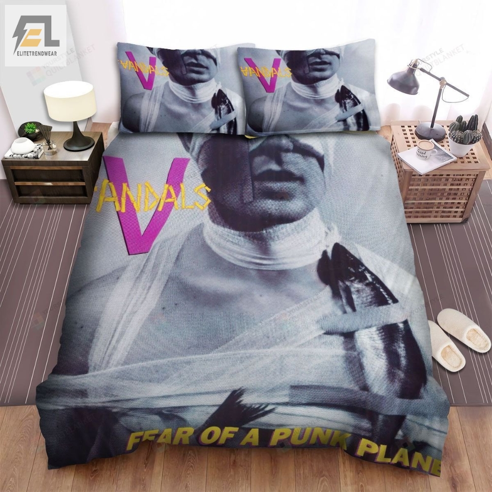 The Vandals Music Fear Of A Punk Planet Album Bed Sheets Spread Comforter Duvet Cover Bedding Sets 