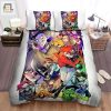 The Vampire Dies In No Time All Characters In One Drawing Bed Sheets Spread Duvet Cover Bedding Sets elitetrendwear 1