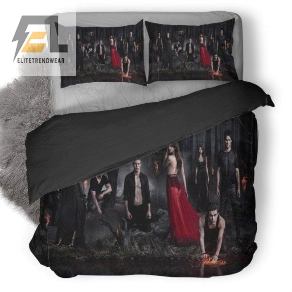 The Vampire Diaries Duvet Cover Bedding Set 