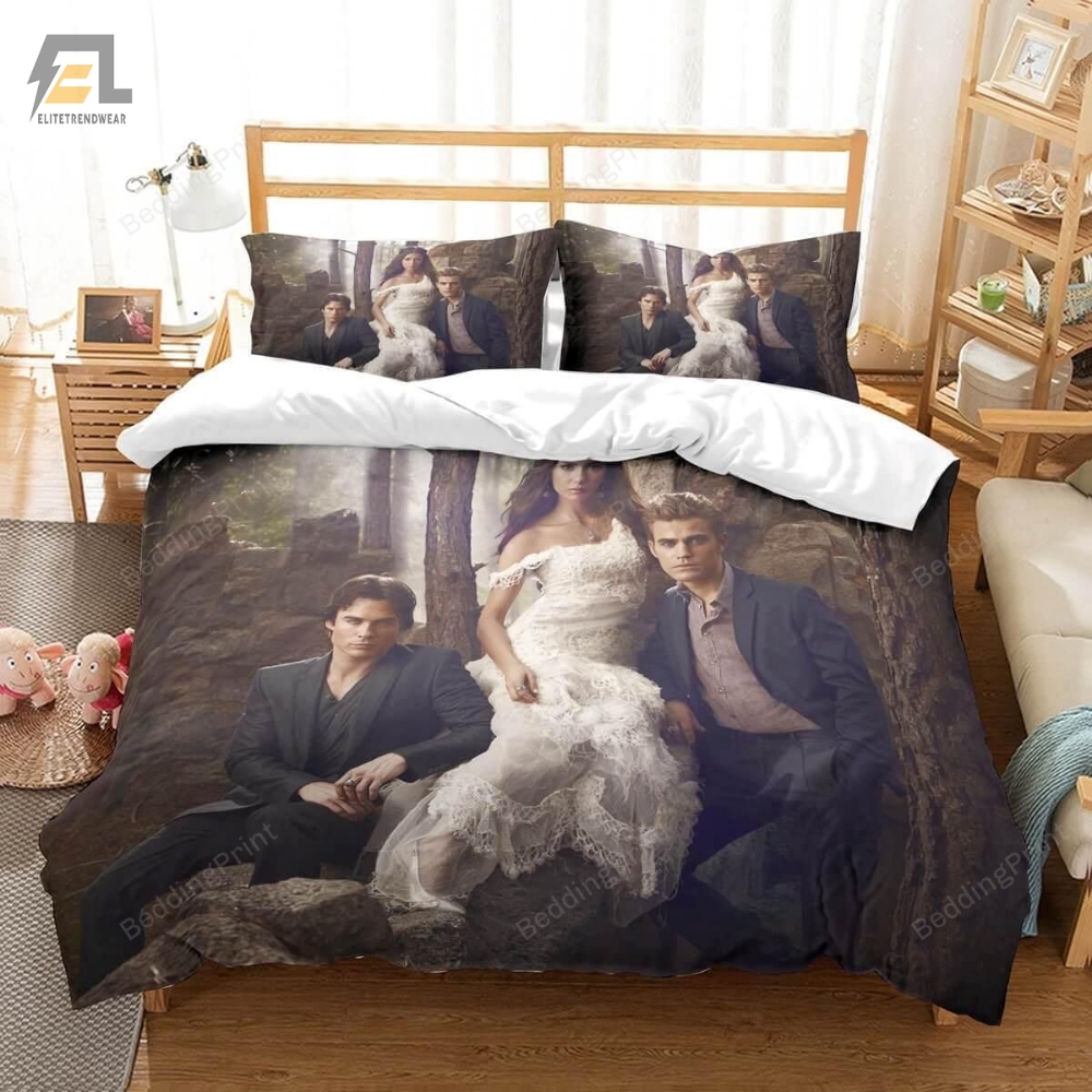 The Vampire Diaries 3D Duvet Cover Bedding Set 