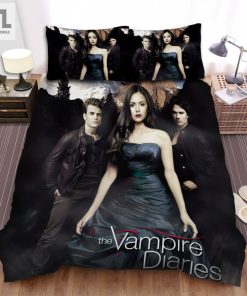The Vampire Diaries 20092017 Which One Of Them Will Elena Choose Movie Poster Bed Sheets Spread Comforter Duvet Cover Bedding Sets elitetrendwear 1 1