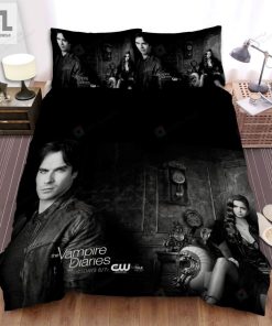 The Vampire Diaries 20092017 Wallpaper Movie Poster Bed Sheets Spread Comforter Duvet Cover Bedding Sets elitetrendwear 1 1