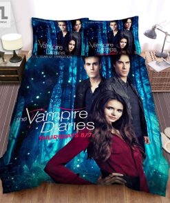 The Vampire Diaries 20092017 The Year Of Transition Movie Poster Bed Sheets Duvet Cover Bedding Sets elitetrendwear 1 1