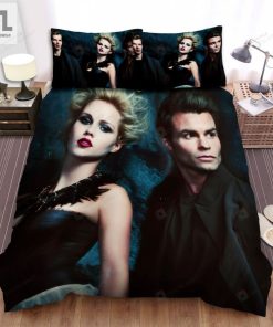 The Vampire Diaries 20092017 Two Men And Woman Movie Poster Bed Sheets Spread Comforter Duvet Cover Bedding Sets elitetrendwear 1 1