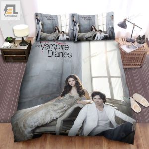 The Vampire Diaries 20092017 Silver House Movie Poster Bed Sheets Spread Comforter Duvet Cover Bedding Sets elitetrendwear 1 1