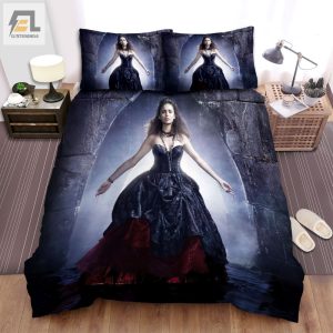 The Vampire Diaries 20092017 Prom Dress Movie Poster Bed Sheets Spread Comforter Duvet Cover Bedding Sets elitetrendwear 1 1