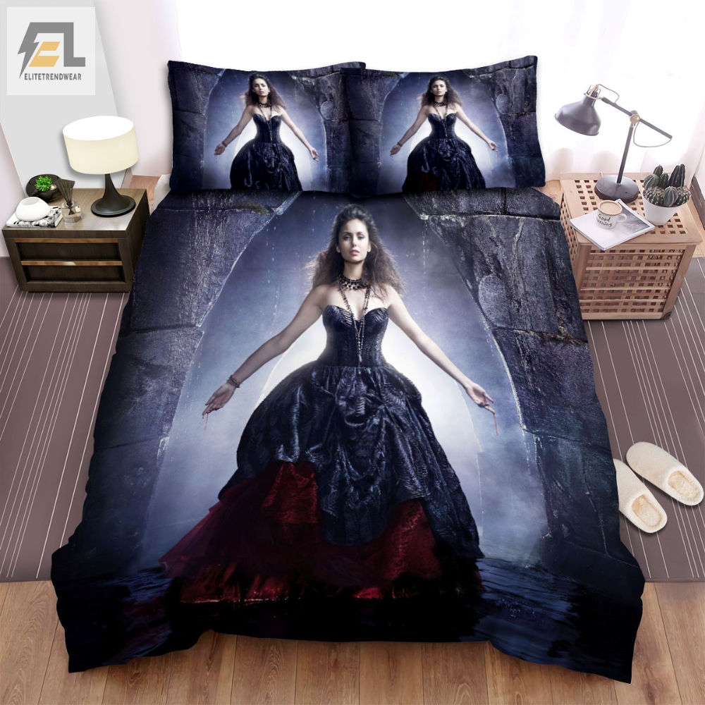 The Vampire Diaries 20092017 Prom Dress Movie Poster Bed Sheets Spread Comforter Duvet Cover Bedding Sets 