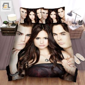 The Vampire Diaries 20092017 Picture Movie Poster Bed Sheets Spread Comforter Duvet Cover Bedding Sets elitetrendwear 1 1