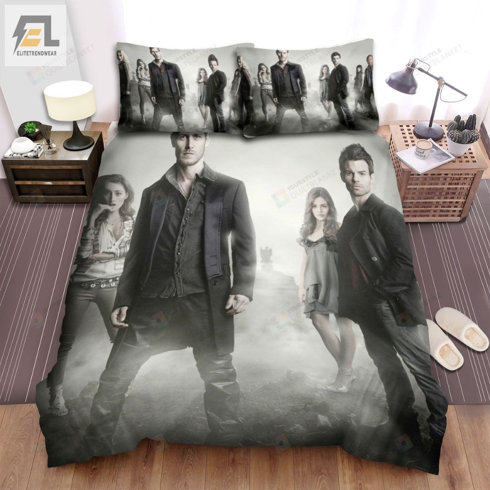 The Vampire Diaries 20092017 Fog Movie Poster Bed Sheets Spread Comforter Duvet Cover Bedding Sets 