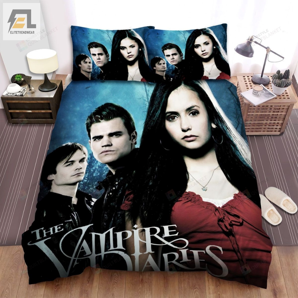 The Vampire Diaries 20092017 Cruel Movie Poster Bed Sheets Spread Comforter Duvet Cover Bedding Sets 