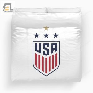 The United State Womenas National Soccer Team Logo Duvet Cover Bedding Set elitetrendwear 1 1