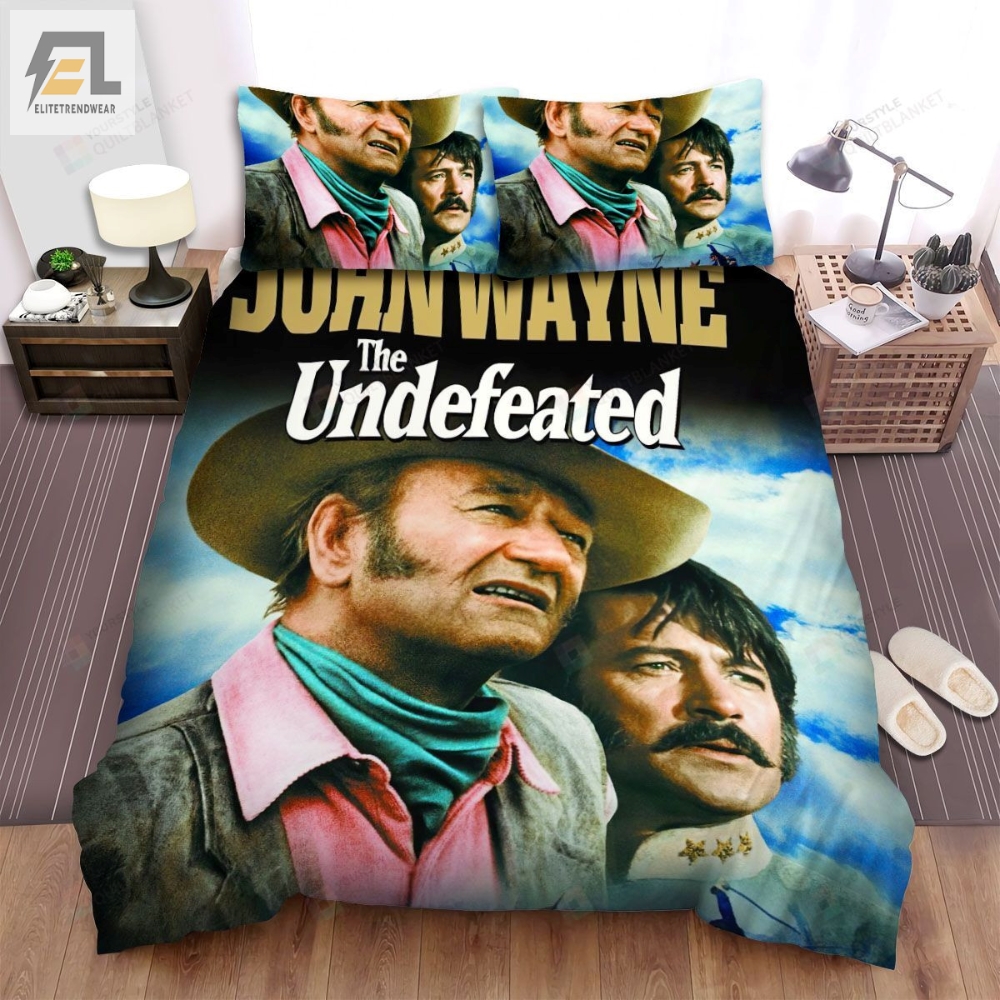 The Undefeated Movie Poster Bed Sheets Spread Comforter Duvet Cover Bedding Sets Ver 6 