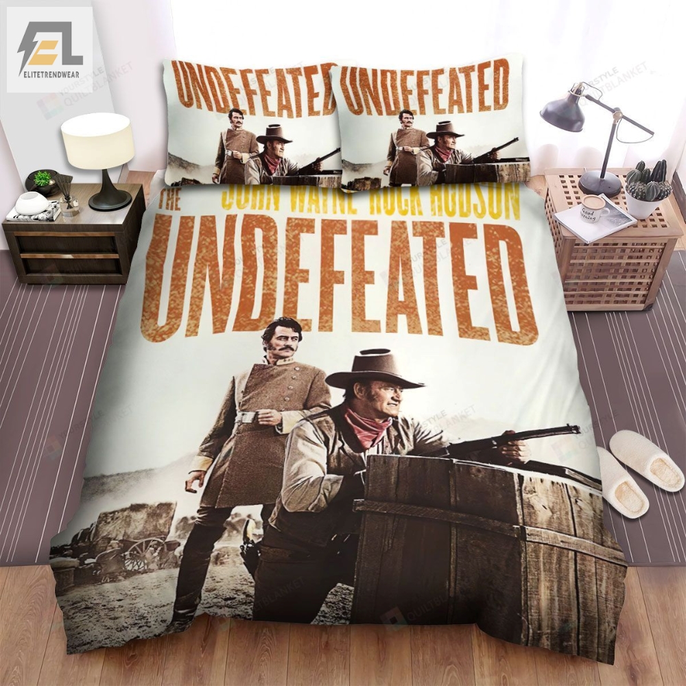 The Undefeated Movie Poster Bed Sheets Spread Comforter Duvet Cover Bedding Sets Ver 5 