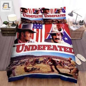 The Undefeated Movie Poster Bed Sheets Spread Comforter Duvet Cover Bedding Sets Ver 2 elitetrendwear 1 1