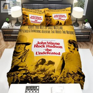 The Undefeated Movie Poster Bed Sheets Spread Comforter Duvet Cover Bedding Sets Ver 1 elitetrendwear 1 1