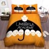 The Umbrella Academy The Faces Minimal Poster Bed Sheets Spread Duvet Cover Bedding Sets elitetrendwear 1