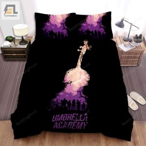 The Umbrella Academy Silhouette Style Poster Bed Sheets Spread Duvet Cover Bedding Sets elitetrendwear 1 1