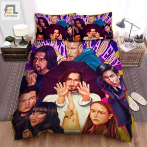 The Umbrella Academy Series Art Painting Poster Bed Sheets Spread Duvet Cover Bedding Sets elitetrendwear 1 1