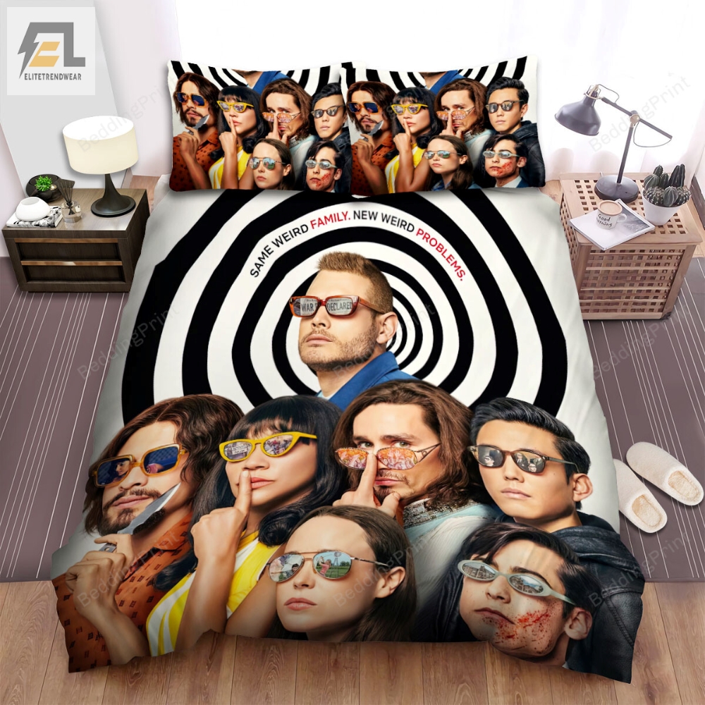 The Umbrella Academy Movie Poster 1 Bed Sheets Duvet Cover Bedding Sets 
