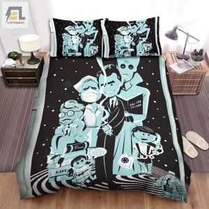 The Twilight Zone Cartoon Bed Sheets Spread Comforter Duvet Cover Bedding Sets elitetrendwear 1 1