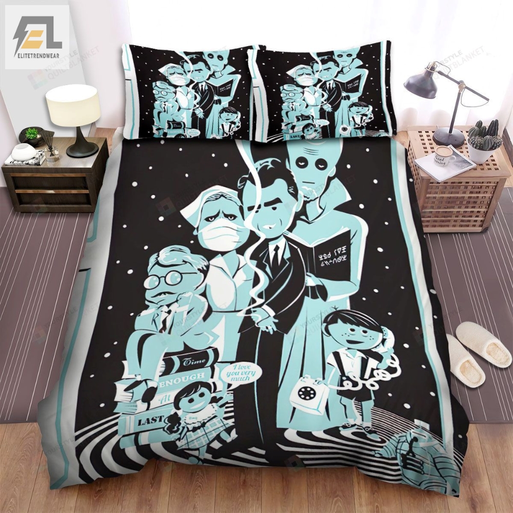 The Twilight Zone Cartoon Bed Sheets Spread Comforter Duvet Cover Bedding Sets 
