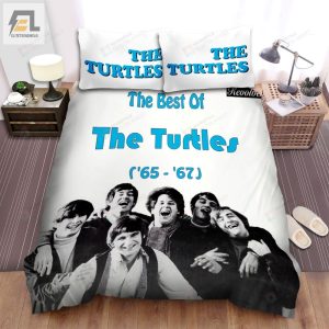 The Turtles Band The Best Of The Turtles 19651967 Album Cover Bed Sheets Spread Comforter Duvet Cover Bedding Sets elitetrendwear 1 1