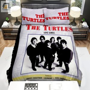 The Turtles Band Love Songs Album Cover Bed Sheets Spread Comforter Duvet Cover Bedding Sets elitetrendwear 1 1