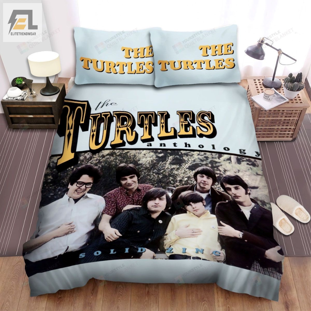 The Turtles Band Anthology Album Cover Bed Sheets Spread Comforter Duvet Cover Bedding Sets 