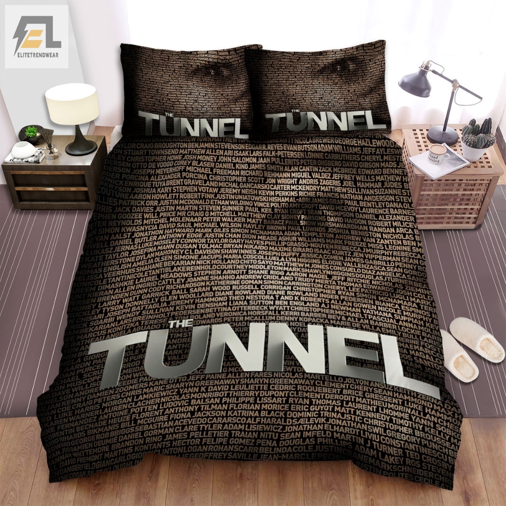 The Tunnel I Movie Poster 2 Bed Sheets Spread Comforter Duvet Cover Bedding Sets 