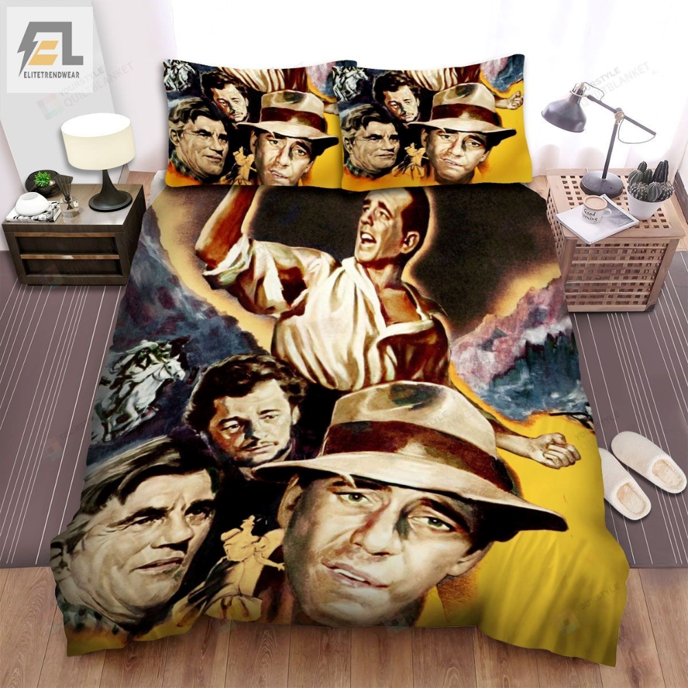 The Treasure Of The Sierra Madre Movie Poster 2 Bed Sheets Spread Comforter Duvet Cover Bedding Sets 