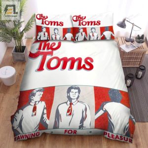 The Toms Yawning For Pleasure Album Cover Bed Sheets Spread Comforter Duvet Cover Bedding Sets elitetrendwear 1 1