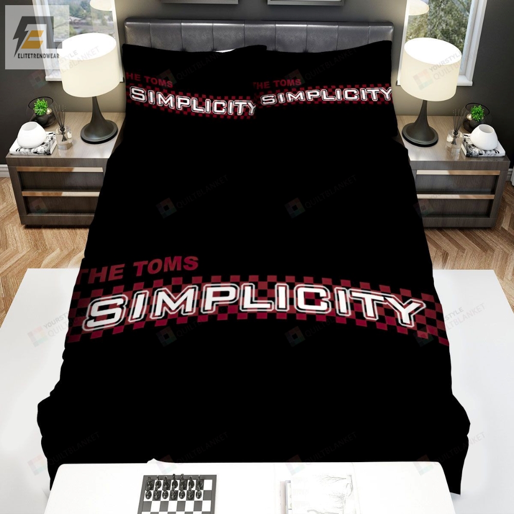 The Toms Simplicity Album Cover Bed Sheets Spread Comforter Duvet Cover Bedding Sets 
