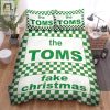 The Toms Fake Christmas Album Cover Bed Sheets Spread Comforter Duvet Cover Bedding Sets elitetrendwear 1