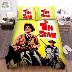 The Tin Star Movie Poster V Photo Bed Sheets Spread Comforter Duvet Cover Bedding Sets elitetrendwear 1 1