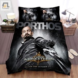 The Three Musketeers Ray Stayvenson Poster Bed Sheets Duvet Cover Bedding Sets elitetrendwear 1 1