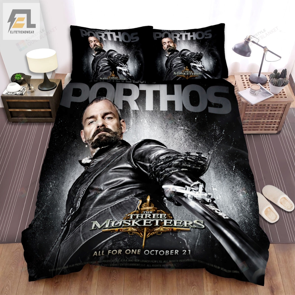 The Three Musketeers Ray Stayvenson Poster Bed Sheets Duvet Cover Bedding Sets 