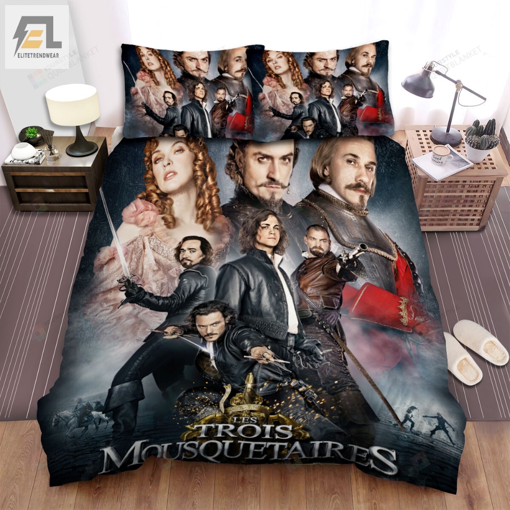 The Three Musketeers Movie Poster 5 Bed Sheets Duvet Cover Bedding Sets 