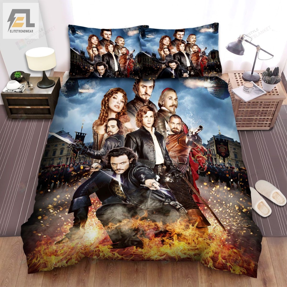 The Three Musketeers Movie Art 1 Bed Sheets Duvet Cover Bedding Sets 
